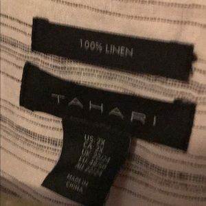 Tahari Tops - Tahari Linen Tunic Tahari Tops - Tahari Linen Tunic